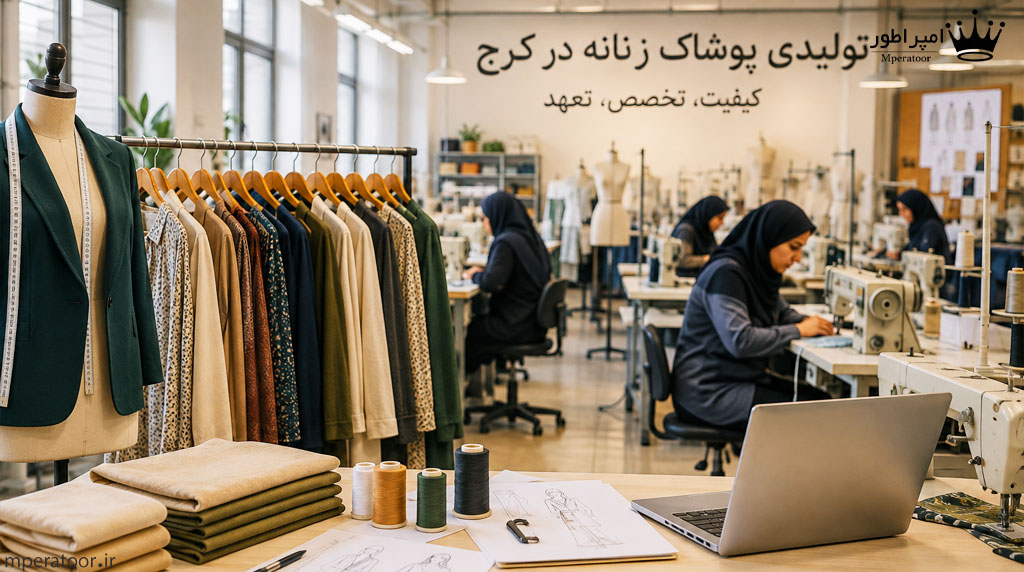 تولیدی لباس زنانه در کرج +۵۰۰ مدل
